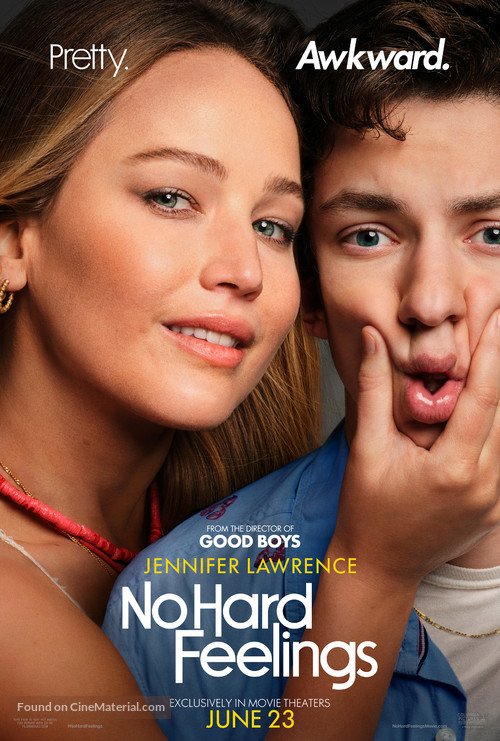 No Hard Feelings movie poster - stream on UK IPTV subscription