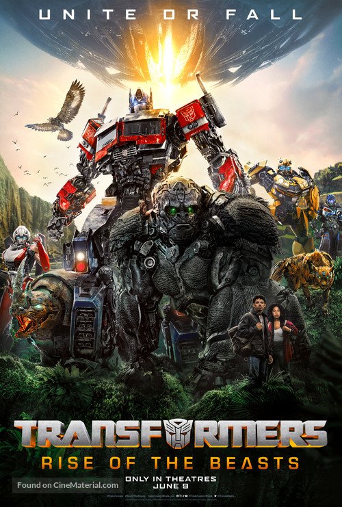 Transformers: Rise of the Beasts movie poster - stream on UK IPTV subscription